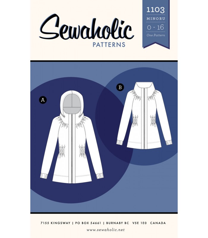 Pattern 1103  Women's  Minoru jacket
